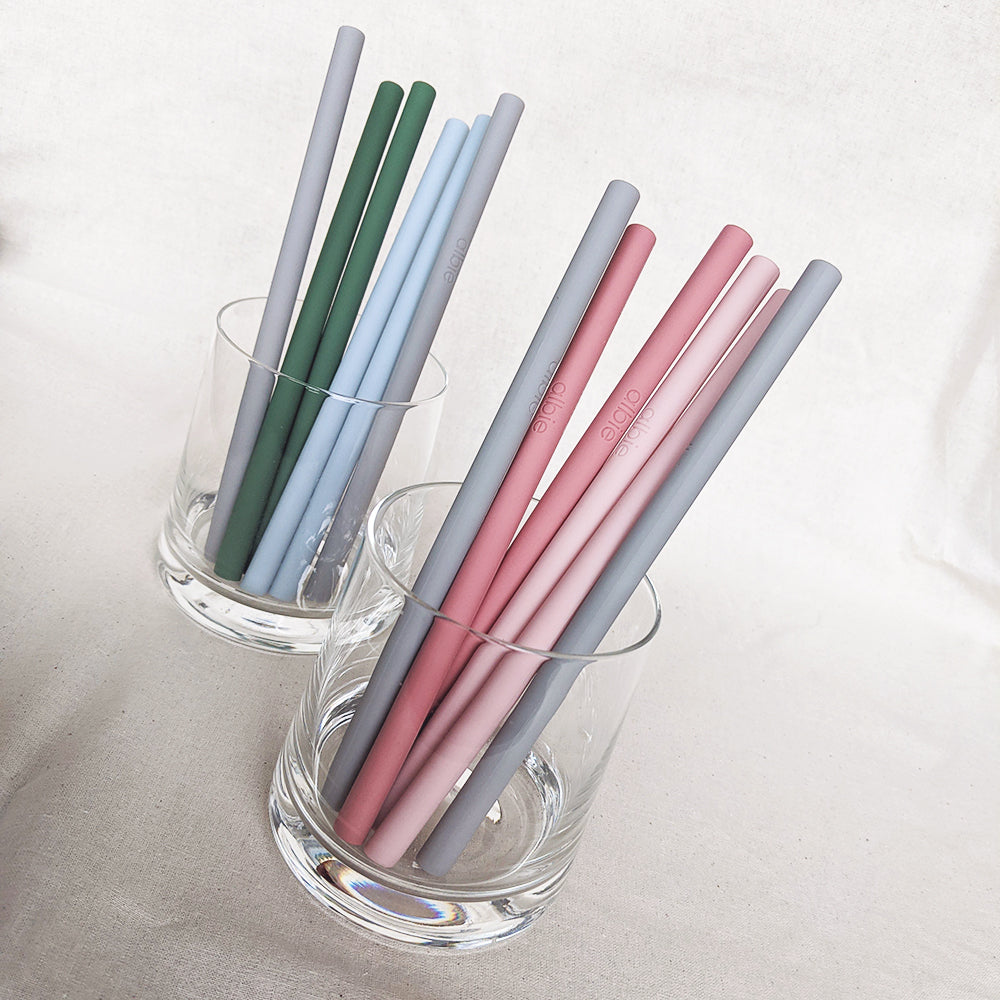 Buy metal straws - 6-pack reusable straws